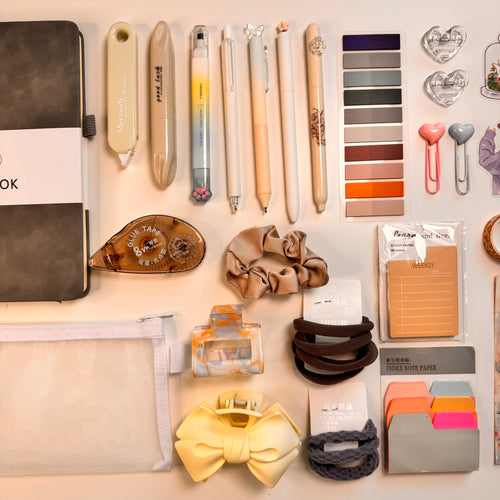 Soft Neutral Aesthetic Set — Minimal Grey & Cream Essentials Bundle